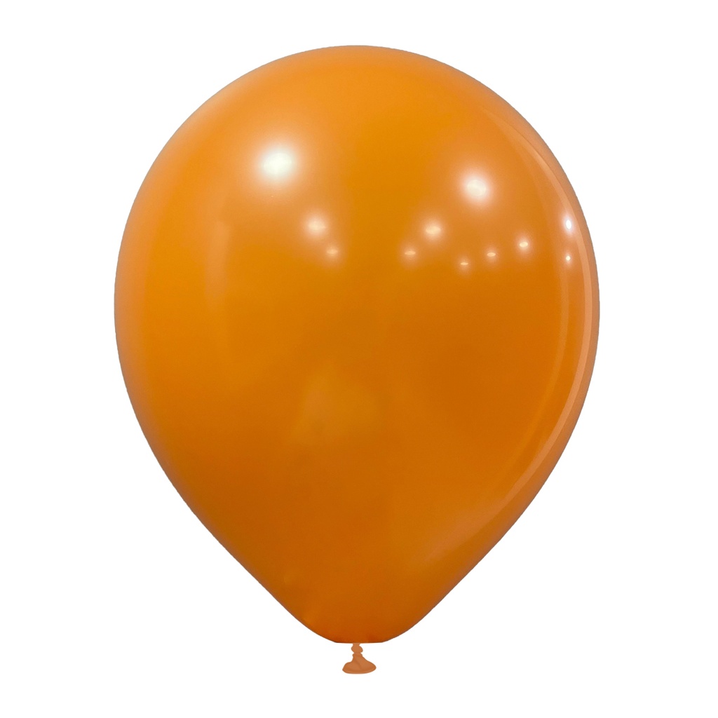 12" İç Mekan Dekorasyon Balonu Turuncu - 100 Adet