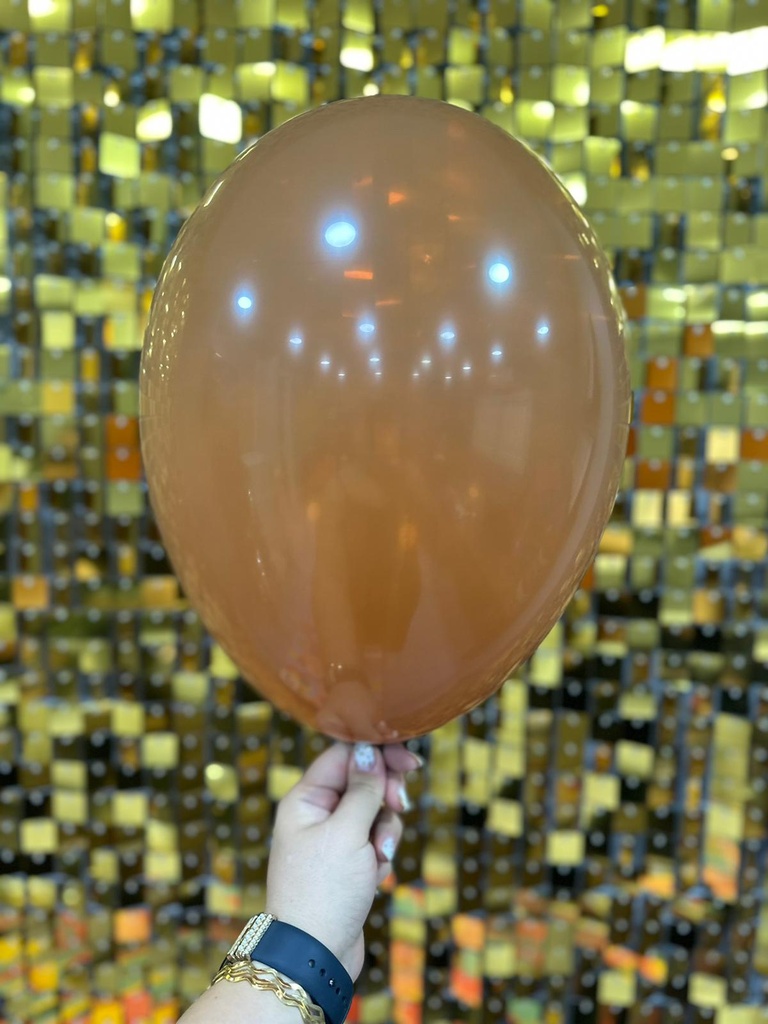 12" İç Mekan Dekorasyon Balonu Çikolata - 100 Adet