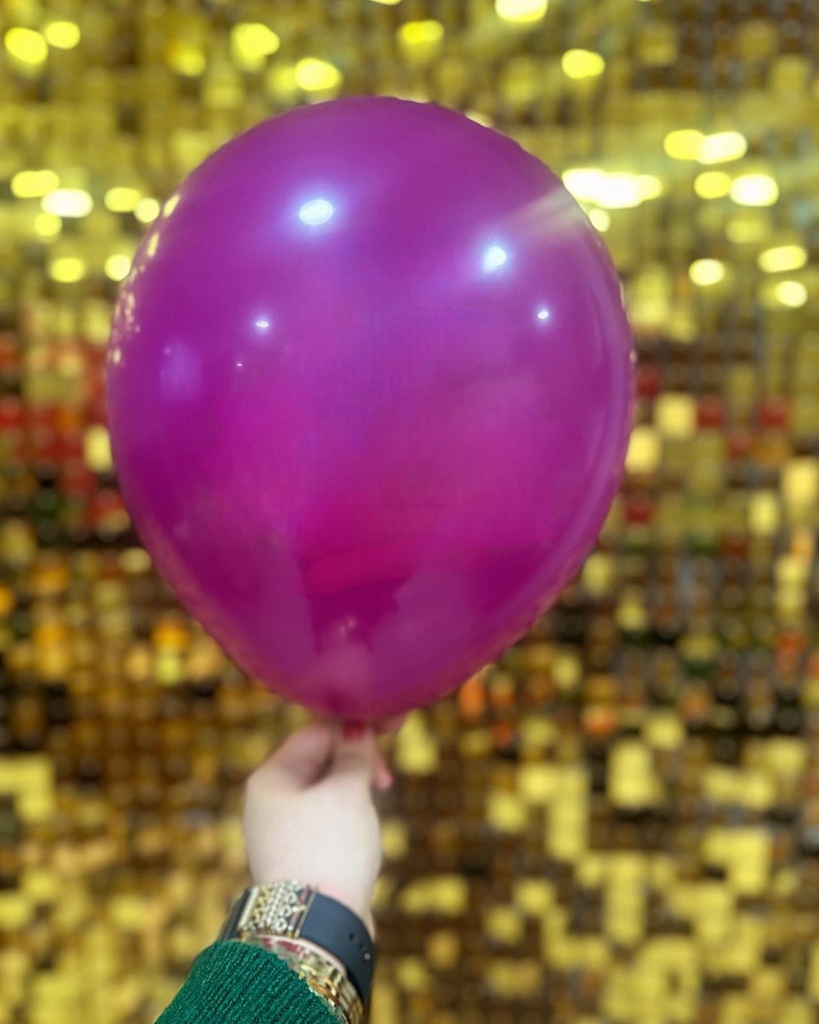 10" İç Mekan Dekorasyon Balonu Mürdüm - 100 Adet