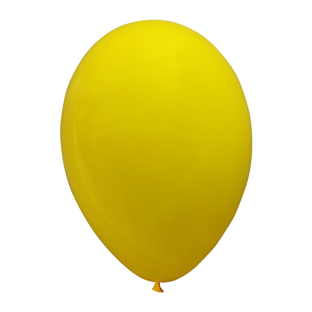 10" İç Mekan Dekorasyon Balonu Sarı - 100 Adet