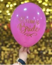 12" Bride To Be Hazır Baskılı Balon 1+1 - 100 Adet