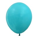 12" İç Mekan Dekorasyon Balonu Turkuaz - 100 Adet